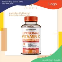 สินค้าพร้อมจัดส่ง  Wholesome wellness Liposomal Vitamin C 200 Capsules วิตามิน USA ประสิทธิภาพเข้มข้น ผิวสวย .,....