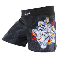 MMA Jujitsu Fight Fierce fighting Mens Boxing Pants kickboxing MMA shorts Short Tiger Muay Thai boxing shorts sanda cheap mma