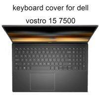 【❖New Hot❖】 erwang81474714 ที่ปิดแป้นพิมพ์สำหรับ Dell Vostro 15 7500 3590 14 3490เค้าโครงสหรัฐอเมริกาฝาครอบป้องกันผิวซิลิโคนกันฝุ่นใสอุปกรณ์มาใหม่