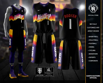 Custom Shoes inspired by the Phoenix Sun' City Edition Jersey