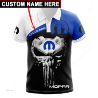 2023 NEW Style Summer Mopar T-shirts Casual Breathable Polo Shirt Harajuku Quick Dry Short Sleeve Top Anime 3D Printing T Shirt For Mens ClothingNew product，Canbe customization high-quality