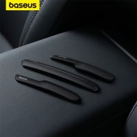 Baseus 6PCS Car Door Protector for Tesla Model 3/Y Mirror Protector Bumper Sticker Vehicle Anti-collision Strip Car Accessory Car Door Protection