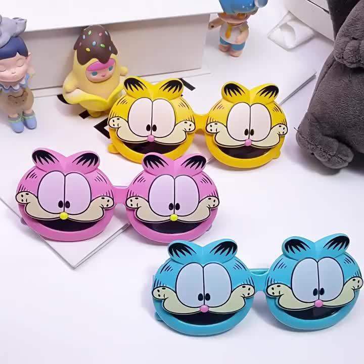 [MS]2023 New Garfield Flip Children's Soft Silicone Sunglasses Ultra ...