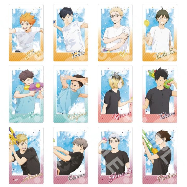 1 tấm) Ảnh card bo góc in hình HAIKYUU!! VUA BÓNG CHUYỀN ver BÓNG ...