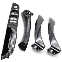 LHD RHD Car Interior Essories Carbon Fiber Door Handle Kit Replacement For BMW 3 Series E90 E91 316I 318I 320I 325I 328I