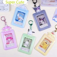 Kawaii Photocard Holder Keychain Kpop Card Binder Photocards Live Instax Mini Photo Album for Slides Scrapbook Bag Charm Keyring