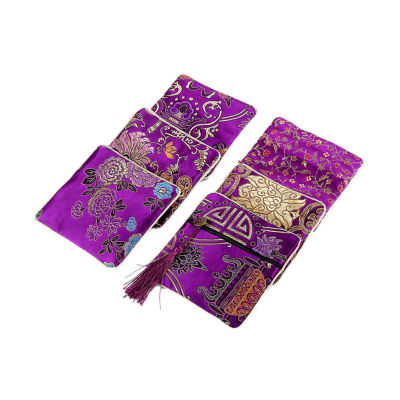 Bag Gift Classic Chinese Embroidery Jewelry Bag Storage Organizer Small Pouch Handmade Embroideries Earphone Bag
