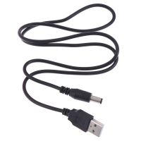 80cm USB 5V Charger power Cable to DC 5.5 mm plug jack USB Power Cable For MP3/MP4 Player