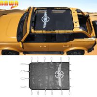 BAWA Car Roof Heat Insulation Net Cover for Ford Bronco 2021 2022 Car Top Sun Shade 4 Door Cover Protect Accessories