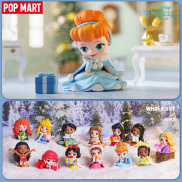 TOP POP MART Figure Toys Disney Princess Winter Gifts Series Blind Box 924