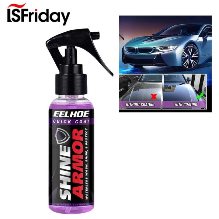 Ceramic Coating 3 In 1 Quick Coating Spray High Protection Auto Nano  Polishing Spraying Wax Car Paint Scratch Repair Remover