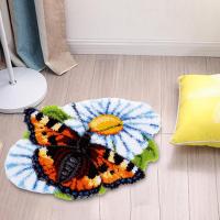 Creative Latch Hook พรมปูพื้นชุดโครเชต์เย็บปักถักร้อยงานฝีมือสำหรับ Tapestry Cushion Accessory