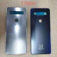 สำหรับ TCL 10 SE T766H ฝาหลังแบตเตอรี่กระจกเคสฝากระจกหลัง + อะไหล่เปลี่ยนชิ้นส่วนสติกเกอร์กาว