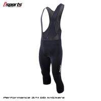 ขี่จักรยาน I-Sports Performance 3/4 Bib Knickers จักรยาน RB MTB Road Bike จักรยานเสือภูเขาขี่จักรยาน Tights กางเกง Seluar เบาะขี่จักรยาน Jersey กีฬากลางแจ้ง