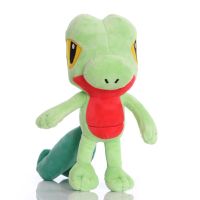 Treecko Peluche ตุ๊กตาโปเกมอนของเล่นผ้าพลัช Pikachu ตุ๊กตายัดไส้ชาร์แมนเดอร์สตัด Bulbasaur Squirtle Gengar Snorlax Eevee ของขวัญเด็กคริสต์มาส