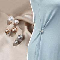 【YF】 3 Hot Sale Pearls Brooches Skirt Waist Tightening Brooch Pin Pants Anti-exhaust Accessories