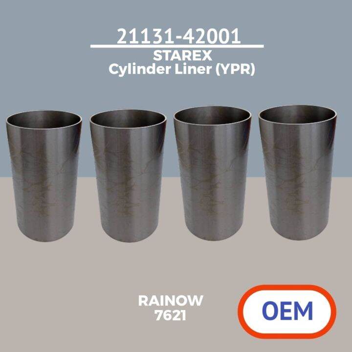 2113142001 Cylinder Liner (YPR) for HYUNDAI Starex [OEM] Part ;2113142001; Lazada PH