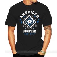 American Fighter T เสื้อ13 Mens รอบคอแขนสั้น T เสื้อผ้าฝ้าย Bottoming T เสื้อลำลองแฟชั่นเสื้อผ้า013766คุณภาพสูงแขนสั้น