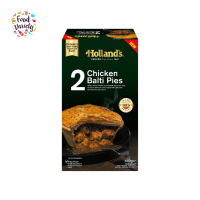 Hollands  Chicken Balti Pies 2 Pack 440g ฮอลแลนด์ พาย บัลติ ไก่ 2 แพ็ค 440 กรัม