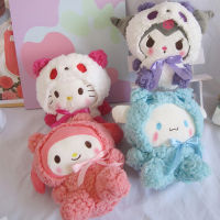 Kawaii อะนิเมะ Sanrio Kuromi My Melody ตุ๊กตาตุ๊กตาน่ารักการ์ตูน Cinnamoroll Hello รูปของเล่นของขวัญน่ารักสำหรับเด็ก