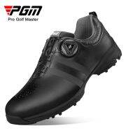 Pgm waterproof sports shoes Mens golf shoes Breathable fitness training golf shoes Mens non slip rotary buckle golf