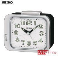 SEIKO Alarm Clock นาฬิกาปลุก รุ่น QHK028S (สีเงิน)