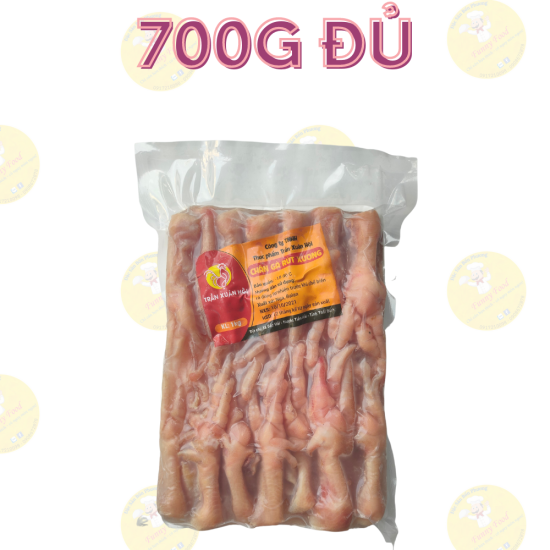 Chân gà rút xương hàng net 700g chân gà ship hỏa tốc hcm funnyfood - ảnh sản phẩm 8