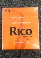 Rico Altoเบอร์3 ลิ้นSaxophone ของแท้ USA แบ่งขายเป็นชิ้น