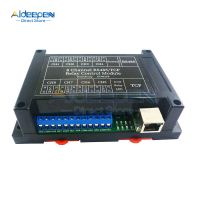 1ชิ้นโมดูลอีเทอร์เน็ต DC 12V 8ช่องรีเลย์เราเตอร์อินเตอร์เน็ต Modbus TCP UDP เว็บ HTTP RS485โมดูลจับเวลา ET48A08