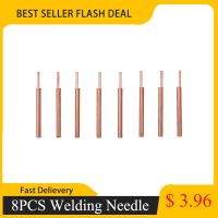 Quality 8PCS Welding Needle Aluminum Oxide 3mm Eccentric Rod Welding Machine Welding Pen Brazing Battery Nickel Plate