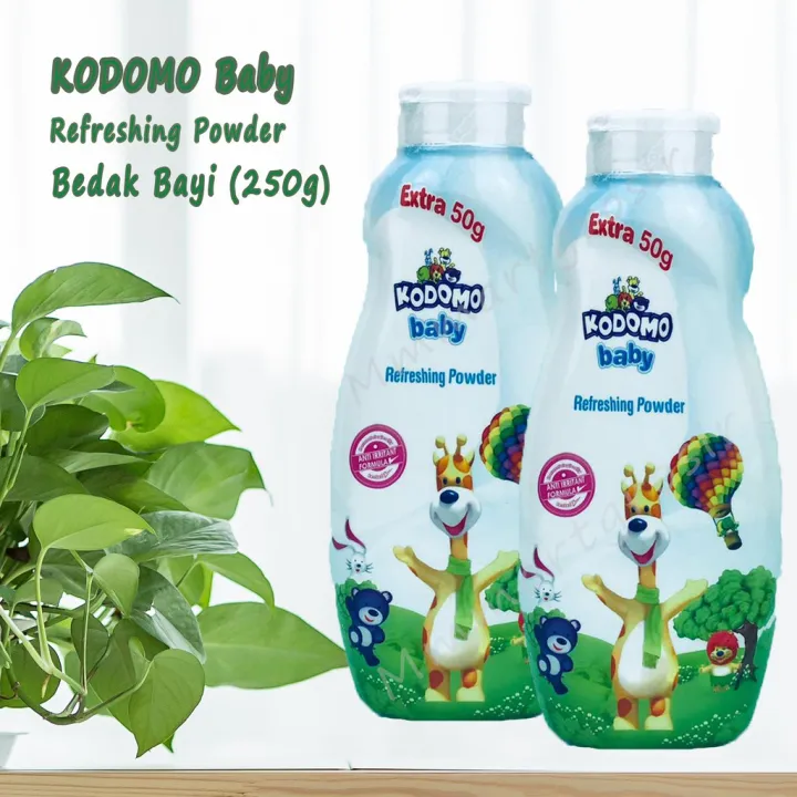 Kodomo Baby Powder Refreshing Powder 200 Gram + 50 Gram | Lazada Indonesia