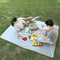 New 1pcs Outdoor picnic mat cloth disposable moisture-proof large waterproof picnic mat portable camping beach lawn mat supplies Sleeping Pads