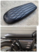 เบาะแต่ง Diabolus ทรงเตี้ยลายผสมปักท้าย For Royal Enfield Intersepter 650 &amp; GT650