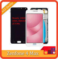 หน้าจอ LCD สำหรับ Asus Zenfone 4 ZC554KL สูงสุดหน้าจอ LCD ประกอบกับกรอบ X00ID จอสำรองสีขาวสีดำเดิม