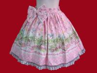 กระโปรงโกธิคโลลิต้า ลิตเติ้ลเกิร์ลแอนด์เบิร์ด Little Girl &amp; Bird Gothic Lolita Skirt