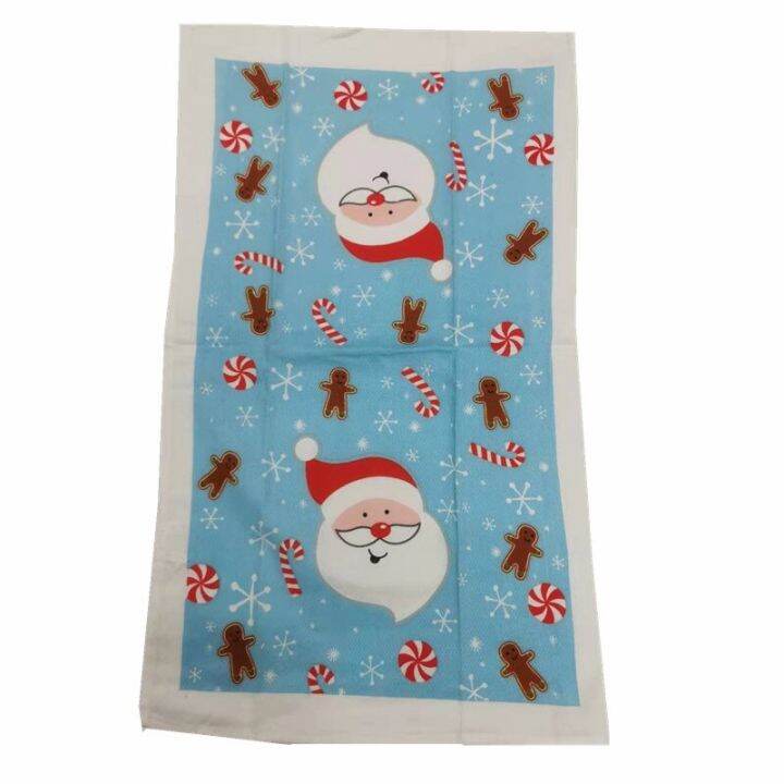 1pc-38x65cm-thin-christmas-santa-claus-printed-polyester-kitchen-dishcloth-cleaning-cloth-tea-towel-xmas-party-gift