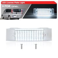 สำหรับ Vauxhall Opel Vivaro A B สำหรับ Renault Trafic Ii Iii สำหรับ Nissan Nv300 Primaster สำหรับ Fiat Talento 1x ป้ายทะเบียน Led