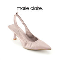 Bata บาจา Marie Claire รองเท้าส้นสูงแบบรัดส้น สูง 2 นิ้ว สำหรับผู้หญิง รุ่น GWENNET สีม่วงอ่อน 7705351 สีเบจ 7703351