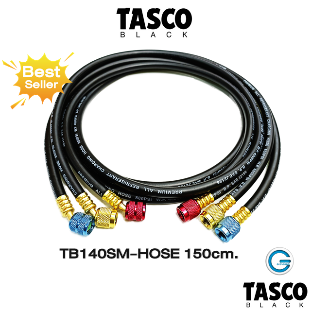 tasco-tb140sm-hose-ยาว-150-cm-สายชาร์จ-น้ำยาแอร์