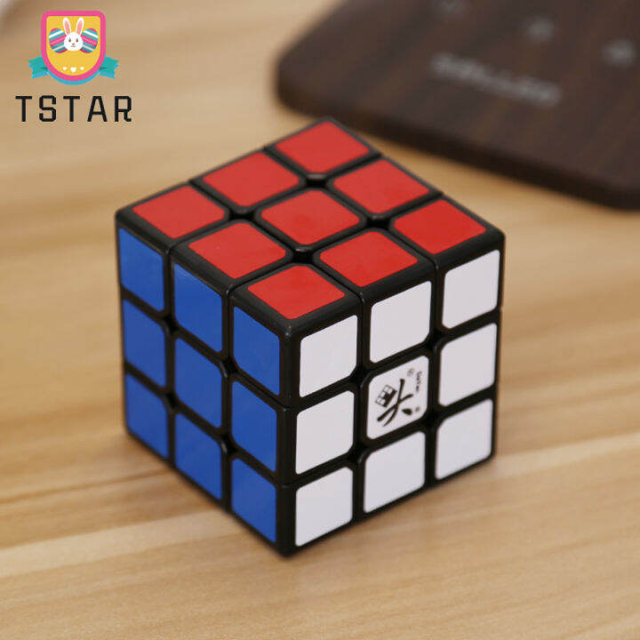 tstar-จัดส่งรวดเร็ว-dayan-zhanchi-รูบิกปริศนาลูกบาศก์มายากลเร็ว-zhanchi-5v-3x3x3-สีดำ-โดยการอัพเกรด