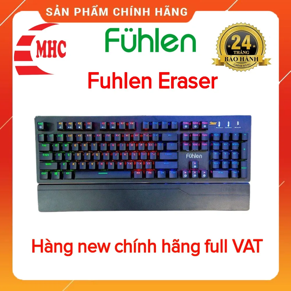 Bàn phím cơ Fuhlen E (Eraser) | Nguyệt Phong Lan | Thiết bị tin học, máy  văn phòng tại Ninh Bình