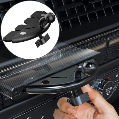Car CD Slot Mobile Phone Holder Accessories 17mm Ball Head Base for Car CD Slot Mount for iPhone Samsung Xiaomi GPS Brackets