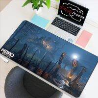 MetroExodus แท็บเล็ตเมาส์ Mousepad อะนิเมะเกมแผ่นคอนโซลเดสก์ท็อป 900 × 400 Mause แล็ปท็อปสำนักงาน Mausepad