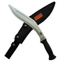 มีดกุรข่า มีดใบตาย COLD STEEL Conqueror Kukri ขนาด 17.5 นิ้ว (44 ซม.) สีเงิน พร้อมซองไนล่อนร้อยเข็มขัดสำหรับเก็บมีด