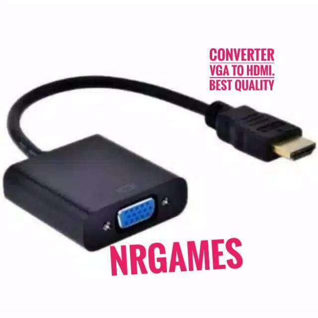 CONVERTER HDMI TO VGA / KABEL CONVENTER HDMI TO VGA MONITOR Lazada