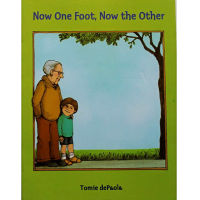 Now One Foot, Now the Other โดย Tomie dePaola การศึกษาหนังสือภาพภาษาอังกฤษ การ์ดการเรียนรู้ หนังสือนิทานสำหรับเด็กทารก ของขวัญเด็ก-hsdgsda