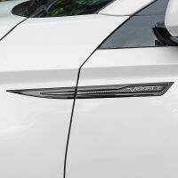 สติ๊กเกอร์โลหะขอบประตูรถยนต์,สำหรับ Ford Vignale Emblem แผ่นคาร์บอนไฟเบอร์ติดด้านข้างอุปกรณ์ตกแต่งภายนอกตัวถัง