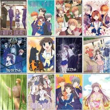 Unframed Printed 2023 Calendar Japanese Anime Fruits Basket Poster Canvas  Modern Oil Painting Art Home Wall Decal