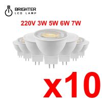 [Qingxin fabrics] สปอตไลท์ไฟ LED GU5.3 MR16 3W -7W AC220V-240V มุมลำแสงหลอดไฟ Led 38 120องศาสำหรับบ้านประหยัดพลังงานหลอดไฟในร่มสำหรับโต๊ะ