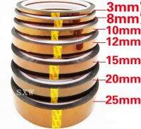 15mm x 33 m Resistente Ao Calor de Alta Temperatura Poliimida Fita Adesiva Adhesives  Tape